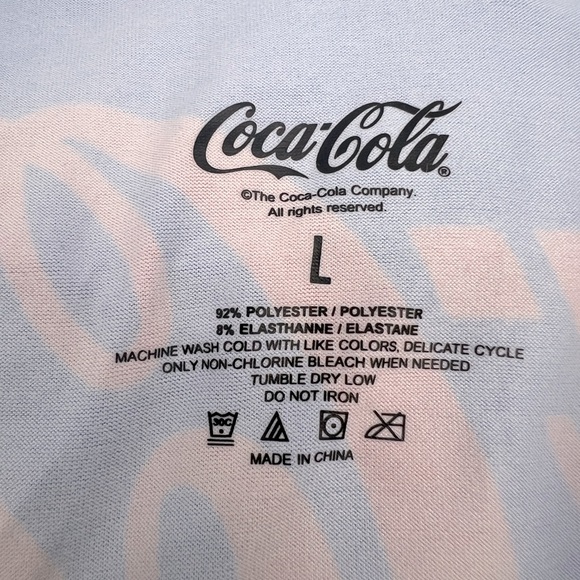 CRAZY BOXER BRIEFS COCA COLA DESIGN, 92%  POLYESTER 8% “ELASTHANNE,” LARGE SIZE - Picture 9 of 11